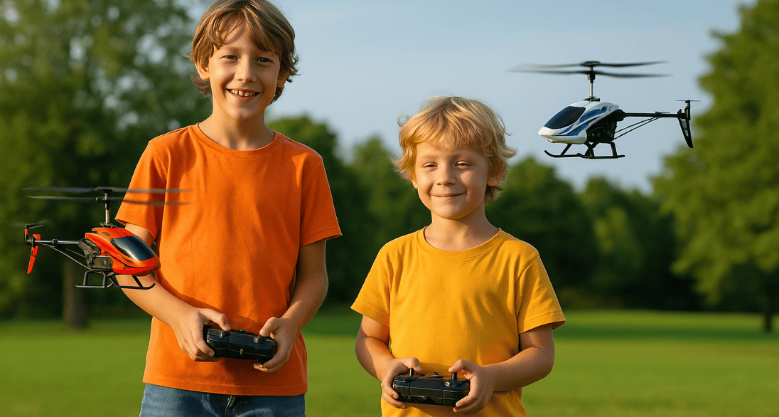 How Do RC Helicopter Controls Work?