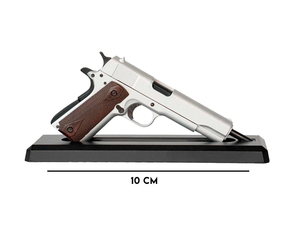 Goat Guns miniature model 1911 Silver (DIME) - stpatty - goat guns