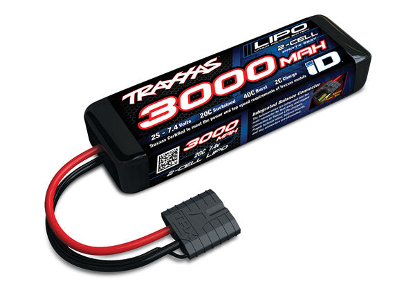 Traxxas 3000mah 7.4v 2-Cell LiPo Battery - - Traxxas