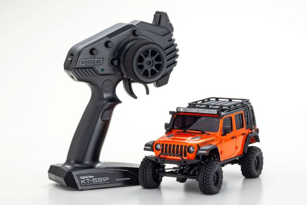 KYOSHO MINI-Z 4×4 Series Readyset Jeep Wrangler Unlimited Rubicon with Accessory - - Kyosho