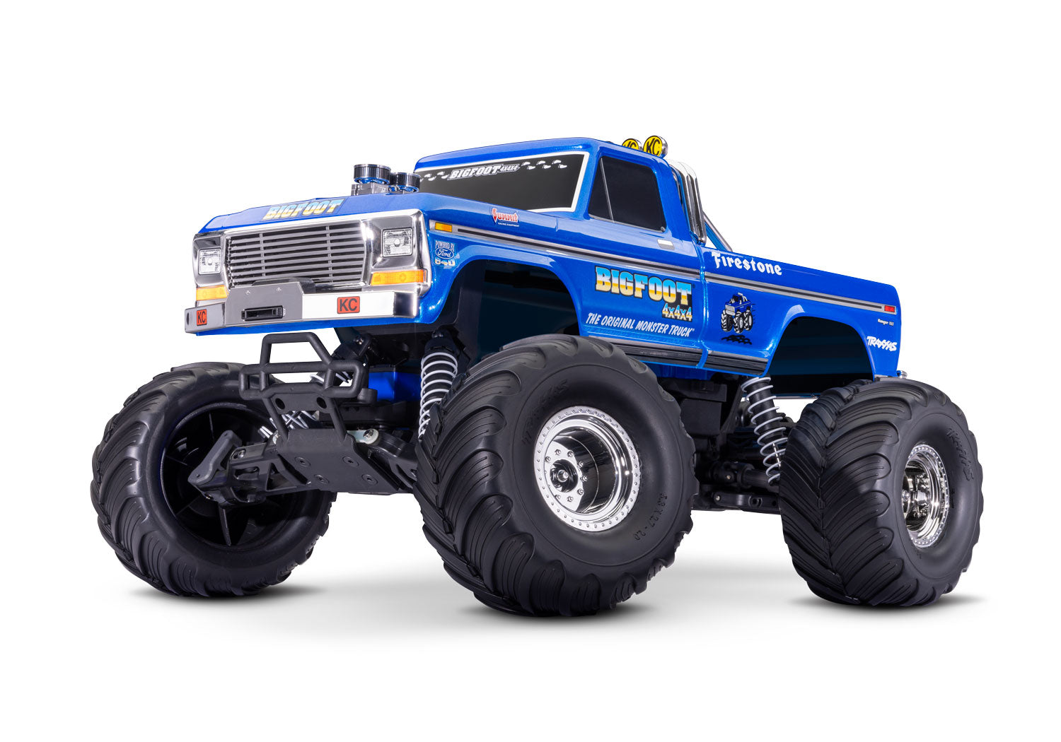 Traxxas Bigfoot No.1 Original BL-2S HD RTR 1/10 2WD Brushless Monster Truck w/BL-2S ESC & TQ 2.4GHz Radio - - Traxxas