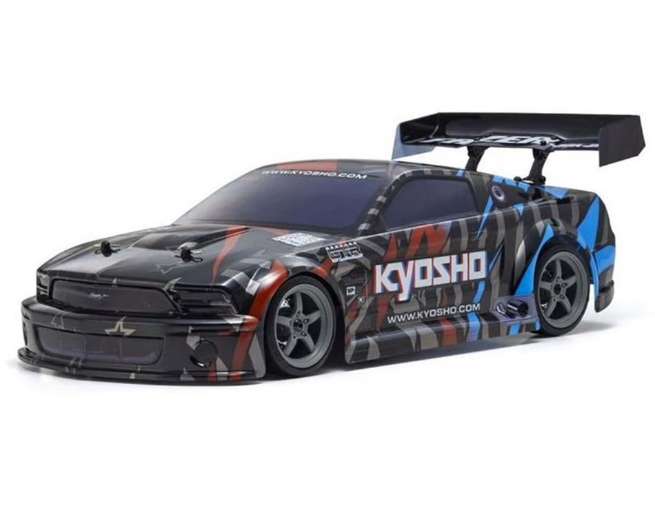 Kyosho Fazer Mk2 FZ02 2005 Ford Mustang GT-R Drift ReadySet w/Syncro KT-231P+ 2.4GHz Radio - - Kyosho