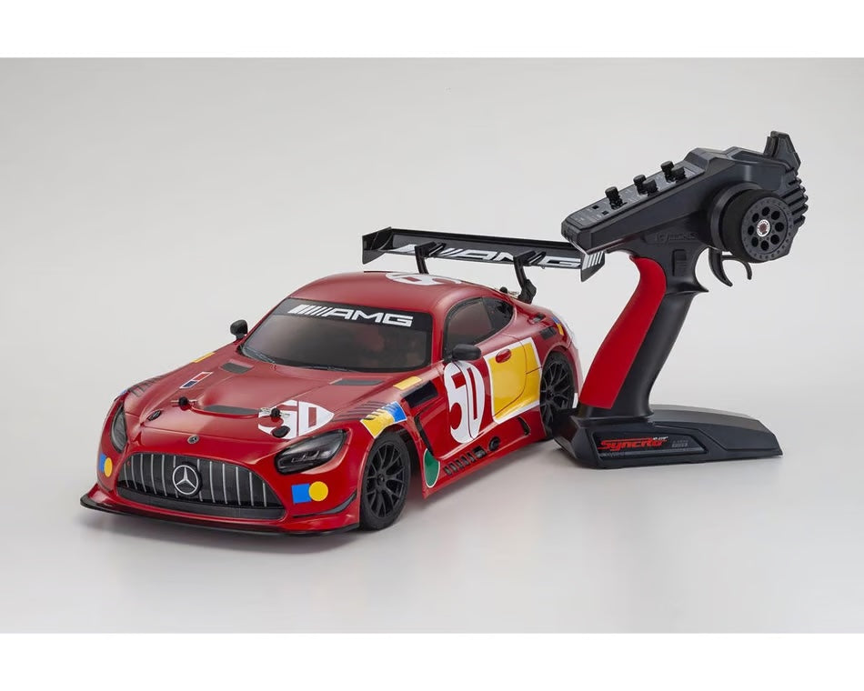 Kyosho Fazer Mk2 FZ02 2020 Mercedes AMG GT3 "50 Year Legend of Spa" RTR w/Syncro KT-231P+ 2.4GHz Radio - - Kyosho