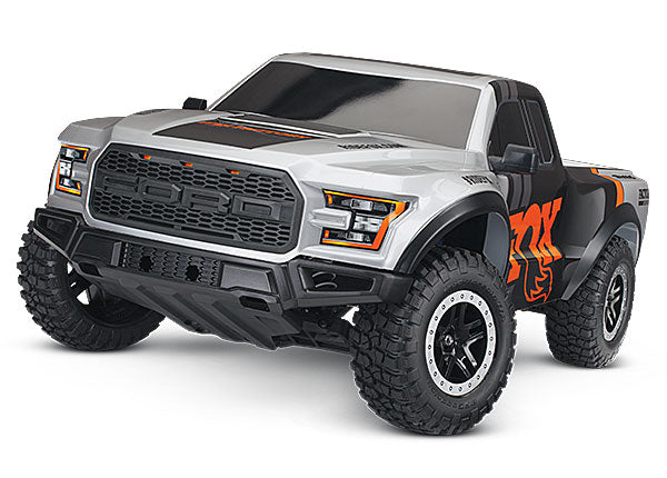 Traxxas Ford Raptor Fox Slash 1/10 Scale 2WD Truck w/USB-C - - Traxxas