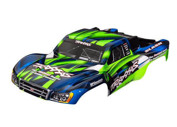 TRAXXAS Slash body (painted, decals applied) - - Traxxas