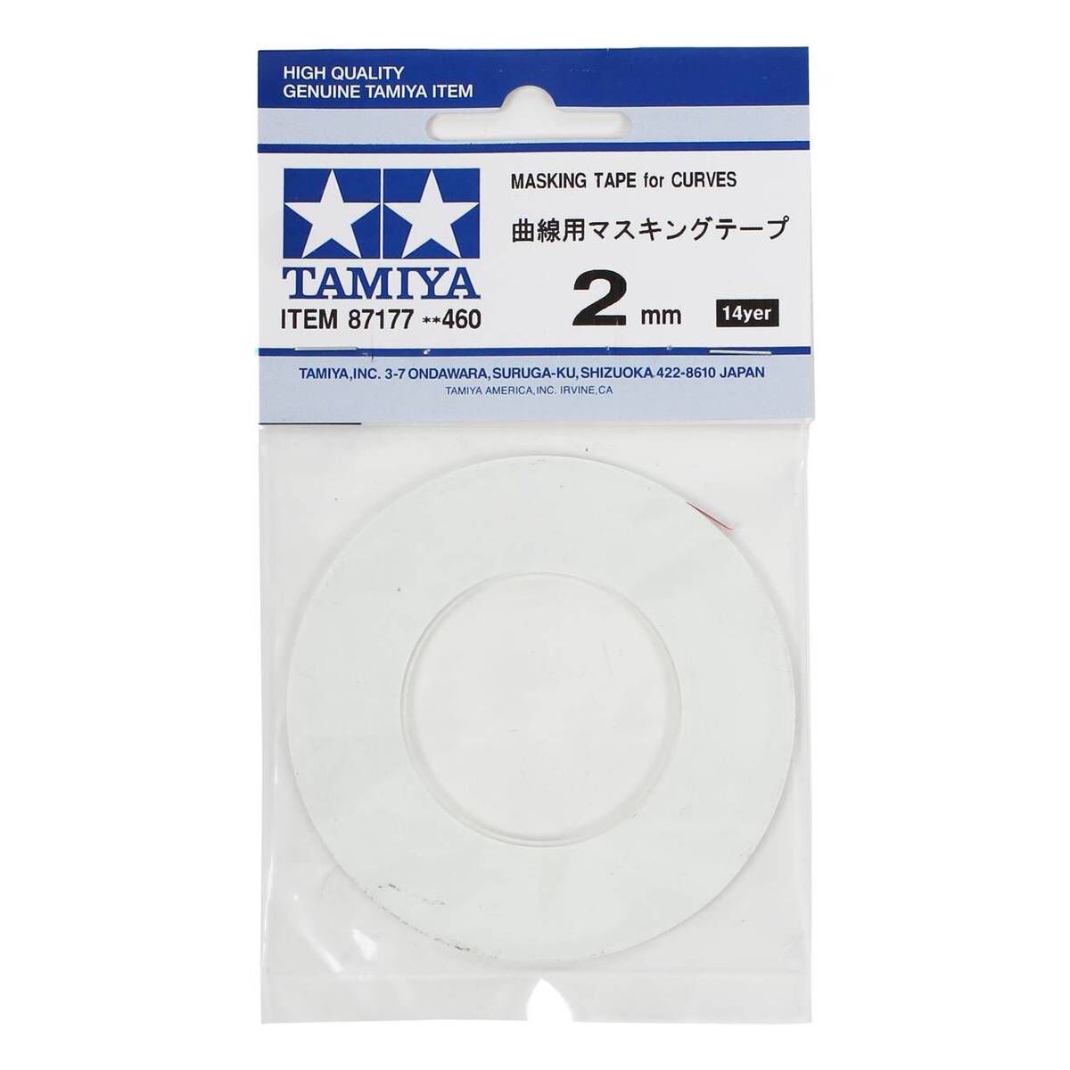 Tamiya Masking Tape (2mm) (Curved Application) - Remote Control Toys - Horizon Hobbies, Inc.