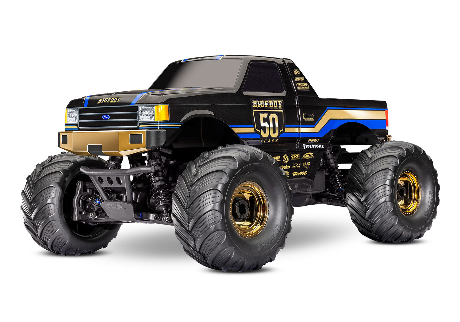 Traxxas BIGFOOT 4X4 50th BL-2s - - Traxxas