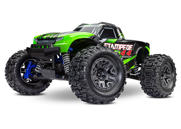 Traxxas 1/10 Stampede 4X4 Tq 2.4Ghz Radio w/BL-2S ESC, TQ 2.4GHz Radio - - Traxxas
