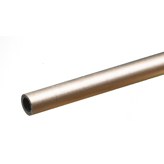 K&S Round Aluminum Tube: 1/4" OD x 0.035" Wall x 12" Long (1 Piece) - Metal - K&S Precision Metals