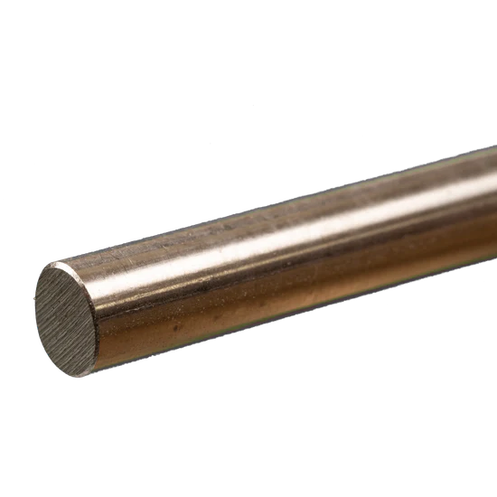 K&S Round Stainless Steel Rod: 7/16" OD x 12" Long (1 Piece) - Metal - K&S Precision Metals