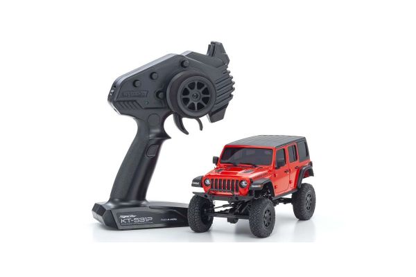 Kyosho MX-01 Mini-Z 4X4 Readyset w/Jeep Wrangler Body & 2.4GHz Radio - - Kyosho