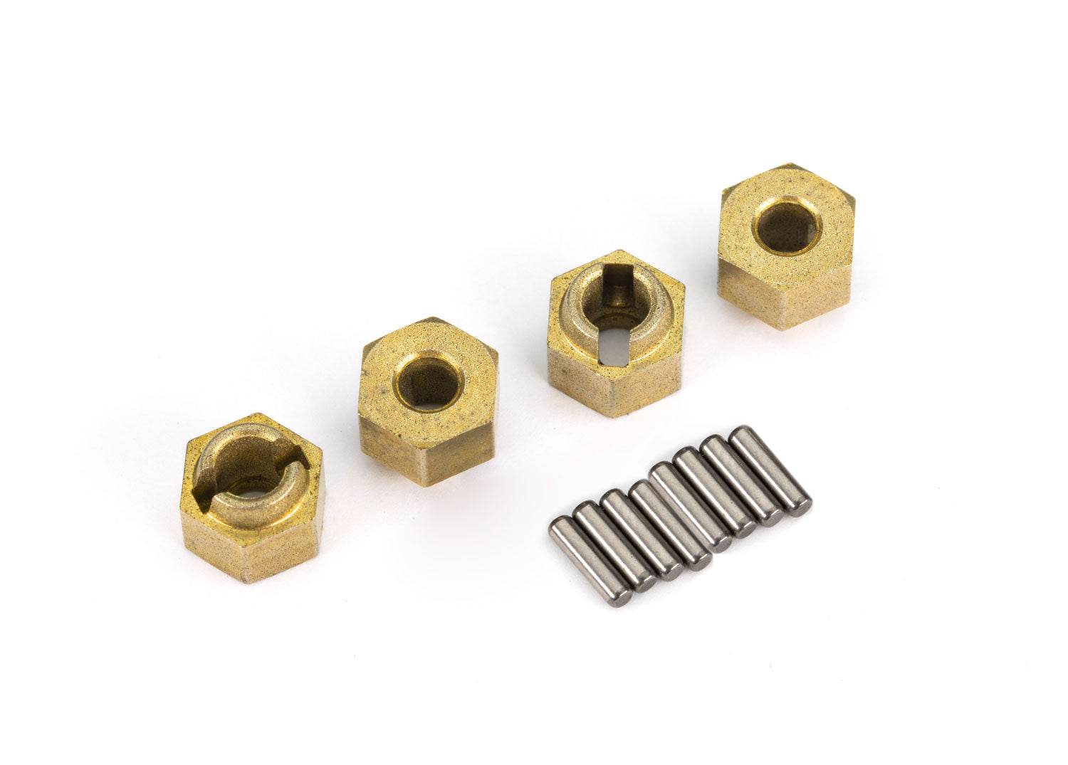 Traxxas TRX-4M Brass Wheel Hexes (4) (4g) - - Traxxas
