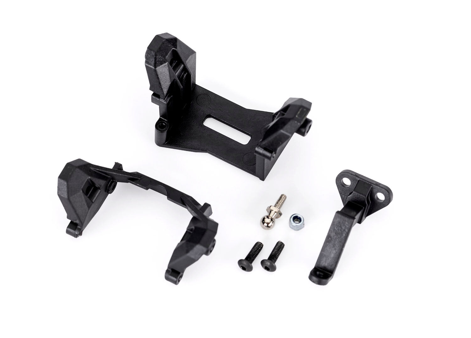 TRAXXAS TRX-4M Lifted Shock Mounts & Trailer Hitch - - Traxxas