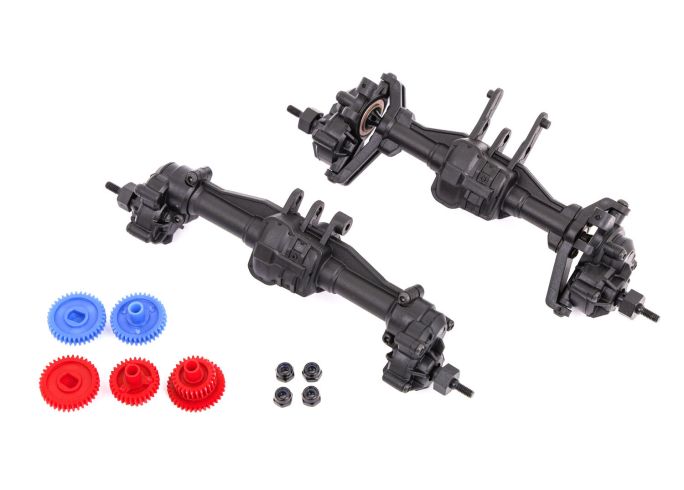 Traxxas TRX4M Portal kit, complete (2.56:1 reduction) (includes rear axle assembly & front axle assembly) - - Horizon Hobbies, Inc.