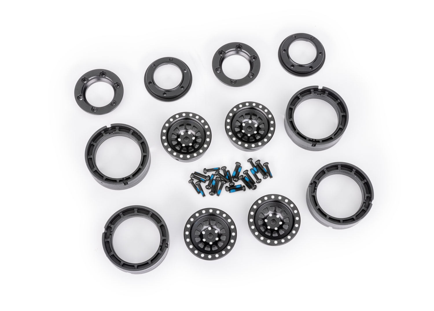 Traxxas 1.0” Aluminum Wheels (4) - - Traxxas