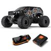 Arrma Gorgon 4X2 MEGA 550 Brushed 1/10 Monster Truck Ready-To-Assemble Kit w/SLT2 2.4GHz Radio, Battery & Charger - - Horizon Hobbies, Inc.