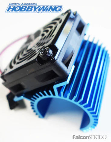 Hobbywing C4 Motor Heatsink & Fan Combo - - HobbyWing North America