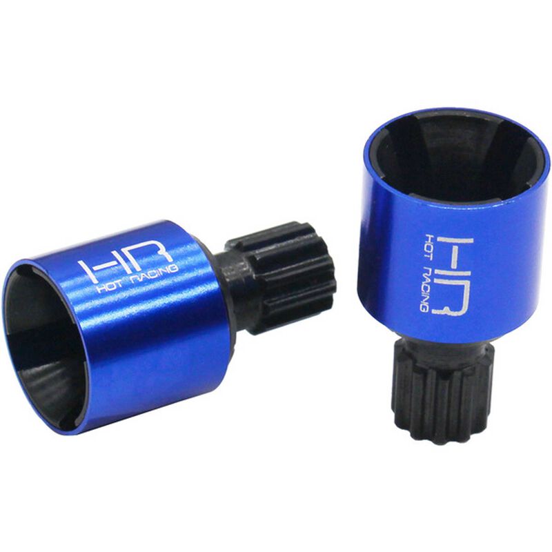 Hot Racing Chrome Steel 4 Slots Drive Cup: Traxxas XRT / X-Maxx 8S - - Horizon Hobbies, Inc.