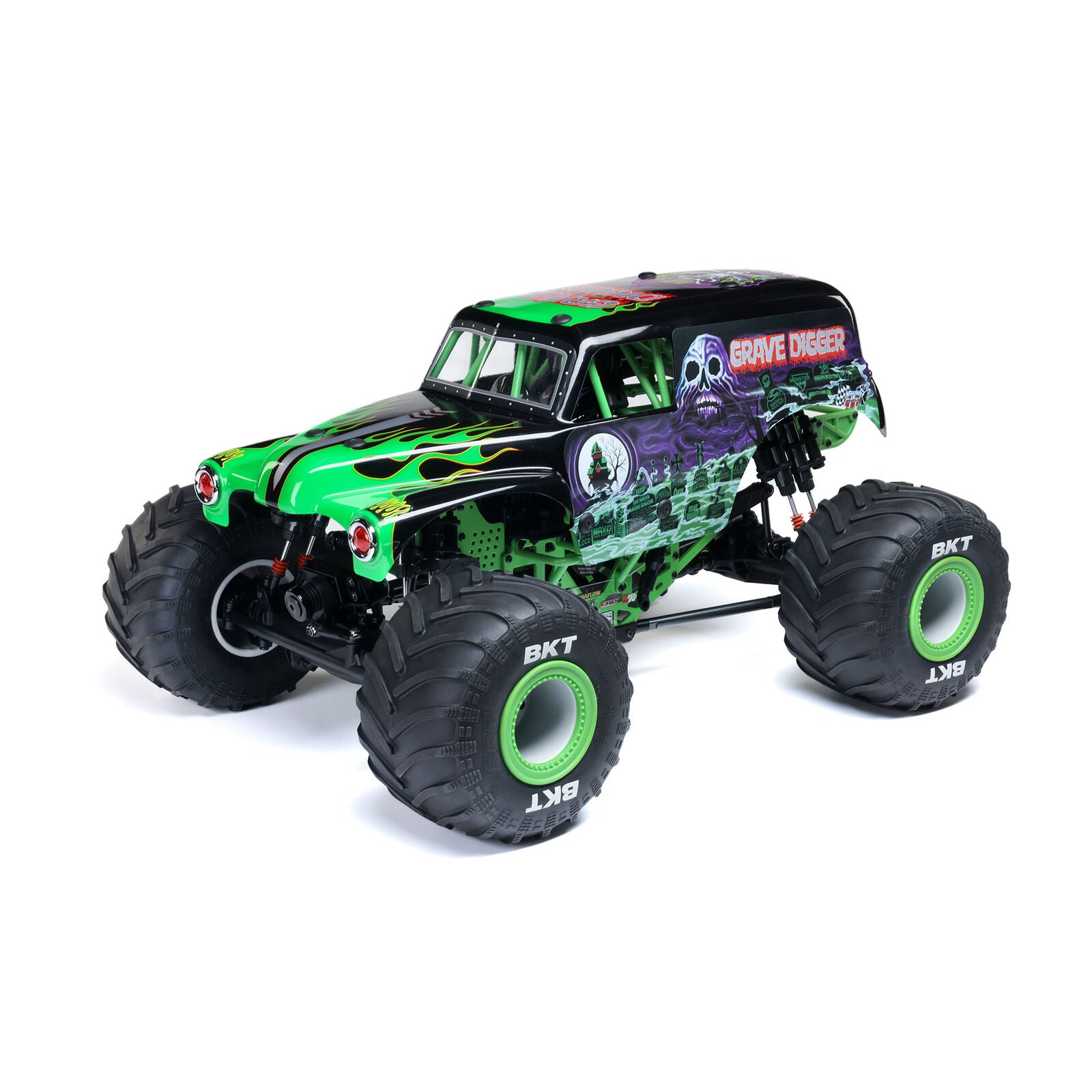 Losi 1/8 LMT 2.0 Grave Digger 4x4 Brushless RTR Monster Truck - RC Car - Horizon Hobbies, Inc.