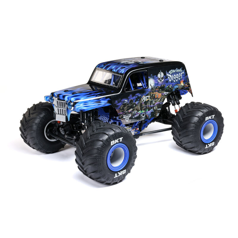 Losi 1/8 LMT 2.0 Grave Digger 4x4 Brushless RTR Monster Truck - RC Car - Horizon Hobbies, Inc.