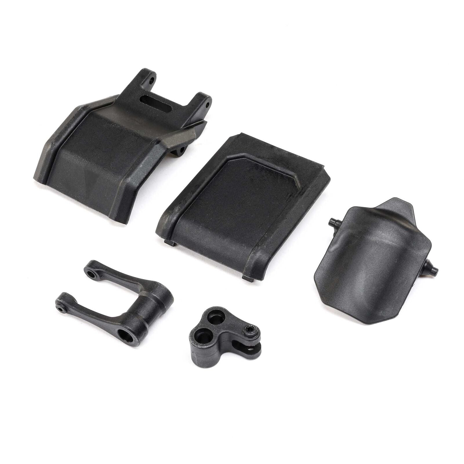 LOSI Promoto-MX Pull Rod, Knuckle & Skid Plates - - Horizon Hobbies, Inc.