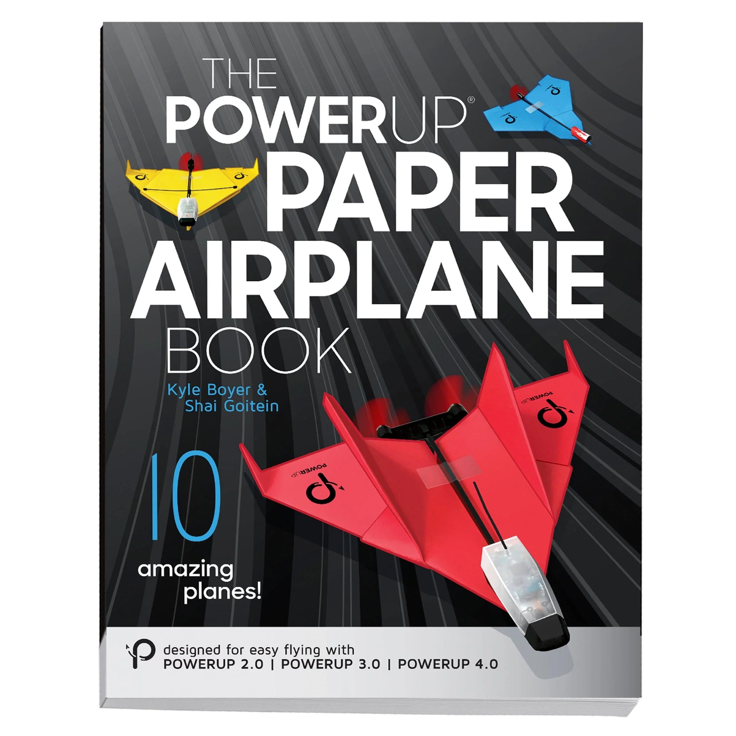 PowerUP Toys THE PAPER AIRPLANE BOOK - - PowerUp Toys