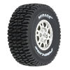 Pro-Line Mojave Grom Mirage TT Pre-Mounted Tires (Silver) (4) (Medium) w/12mm Hex - - Horizon Hobbies, Inc.