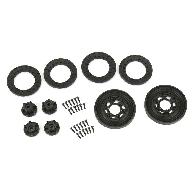Pro-Line Vice CrushLock 2.6" Monster Truck Wheel (Black) (2) - - Horizon Hobbies, Inc.