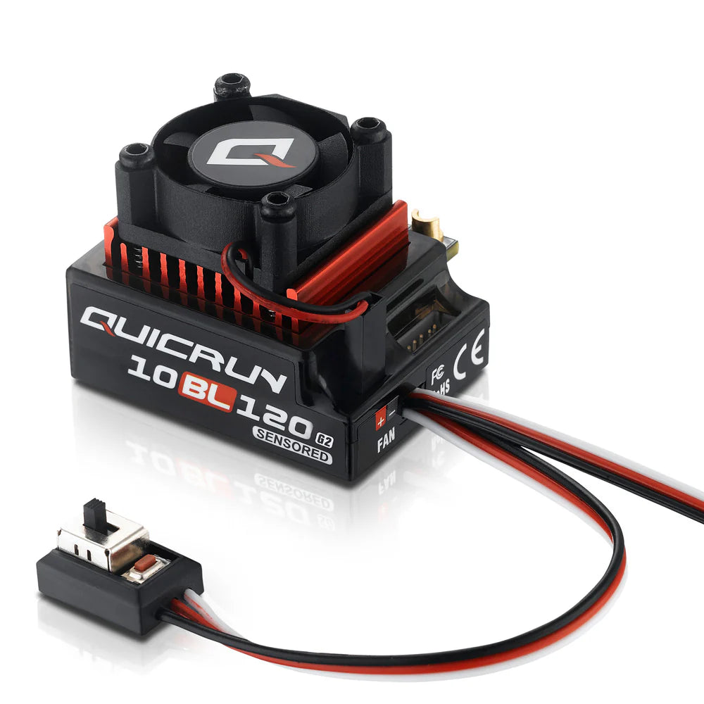 Hobbywing QuicRun Sensored Brushless ESC - - Horizon Hobbies, Inc.