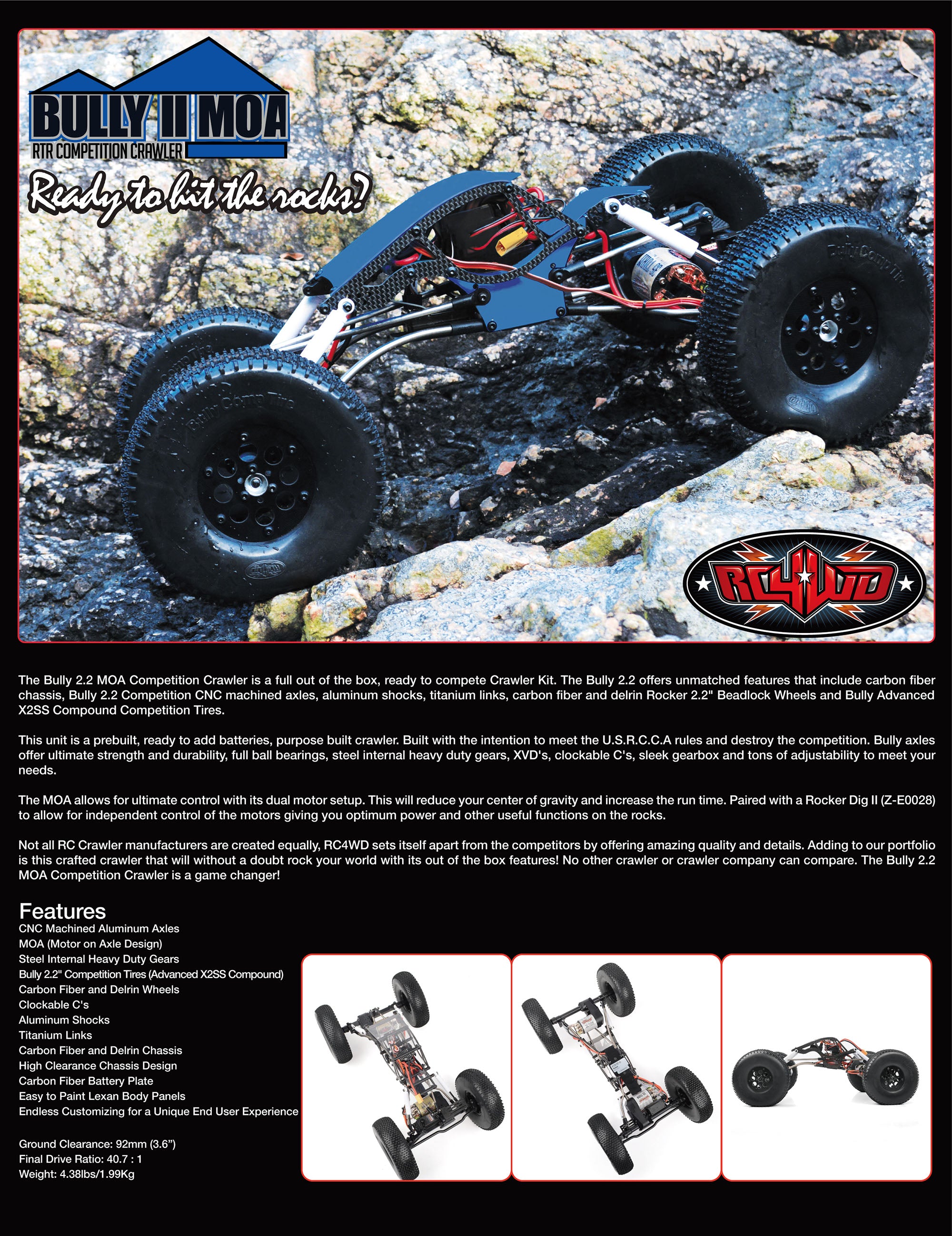 RC4WD Bully II MOA RTR Competition Crawler - stpatty - RC4WD