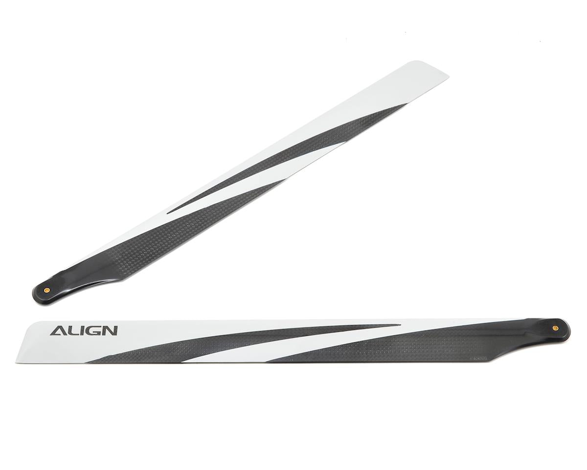 Align 380mm Carbon Fiber Rotor Blade Set (Black) - - AMain Distributing