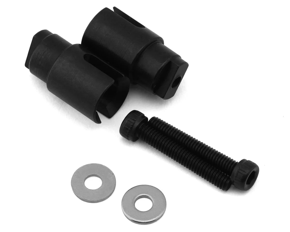 Team Associated Reflex 14R Factory Team Steel Rear Outdrives (2) - stpatty - AMain Distributing