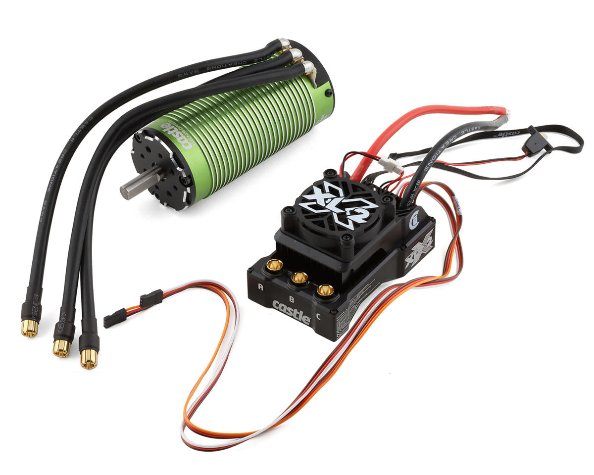 Castle Creations Mamba Monster XLX 8S 1/5 ESC/Motor Combo w/1721 Sensored Motor (1260kV) - - Castle Creations