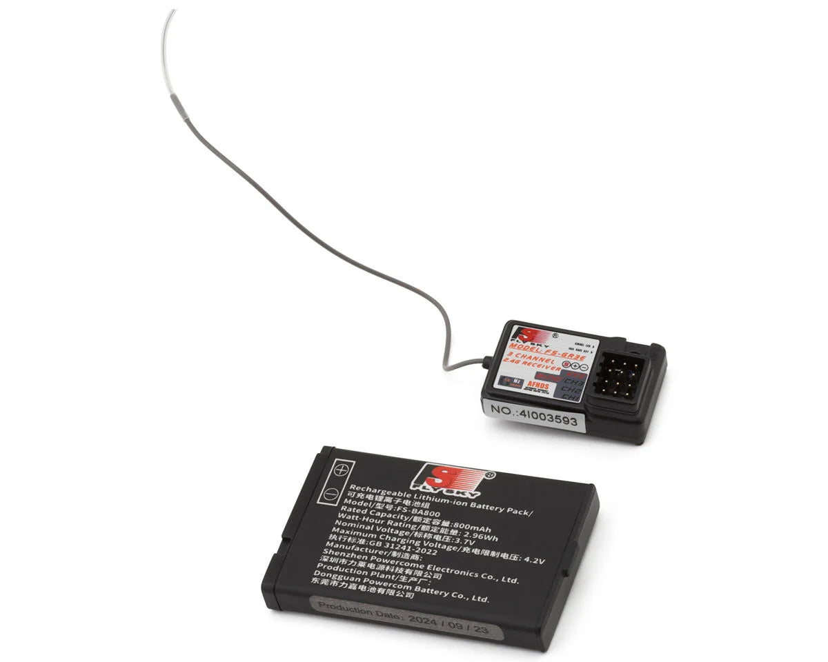 Flysky FS-GT3C 3-Channel Transmitter w/FS-GR3E Receiver - - AMain Distributing