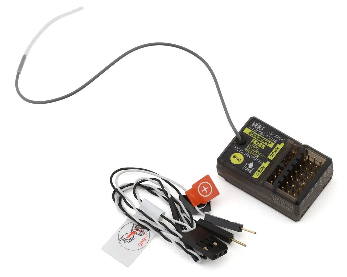 Flysky Noble NB4 Pro+ AFHDS3 18-Channel 2.4GHz Radio System w/FGr4B & FGr8B Receivers - stpatty - AMain Distributing