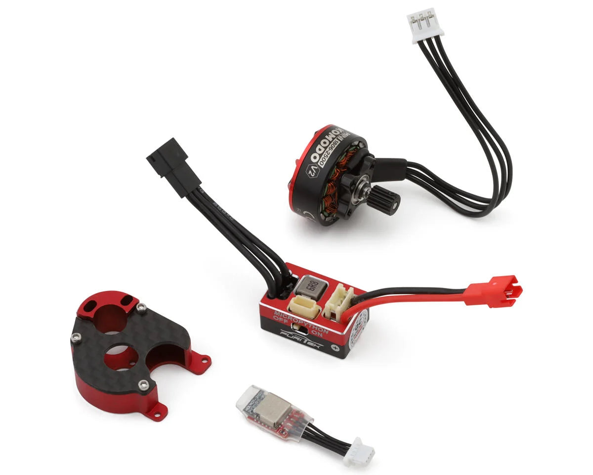 Furitek MicroSilk 2025 Brushless Power System Combo for Axial® SCX24 - - AMain Distributing