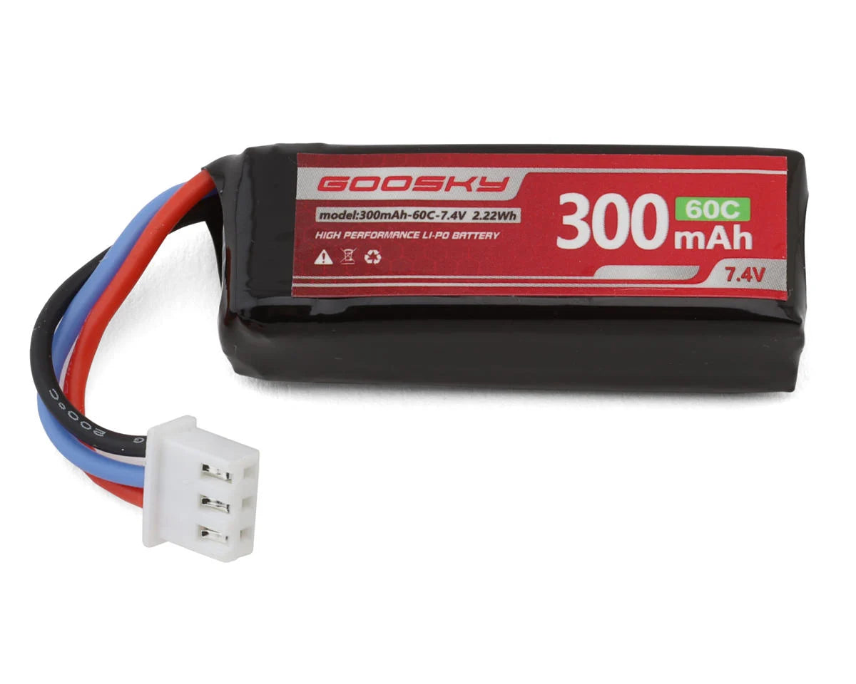 GooSky S1 2S LiPo Battery 60C (7.4V/300mAh) - - Fly Wing