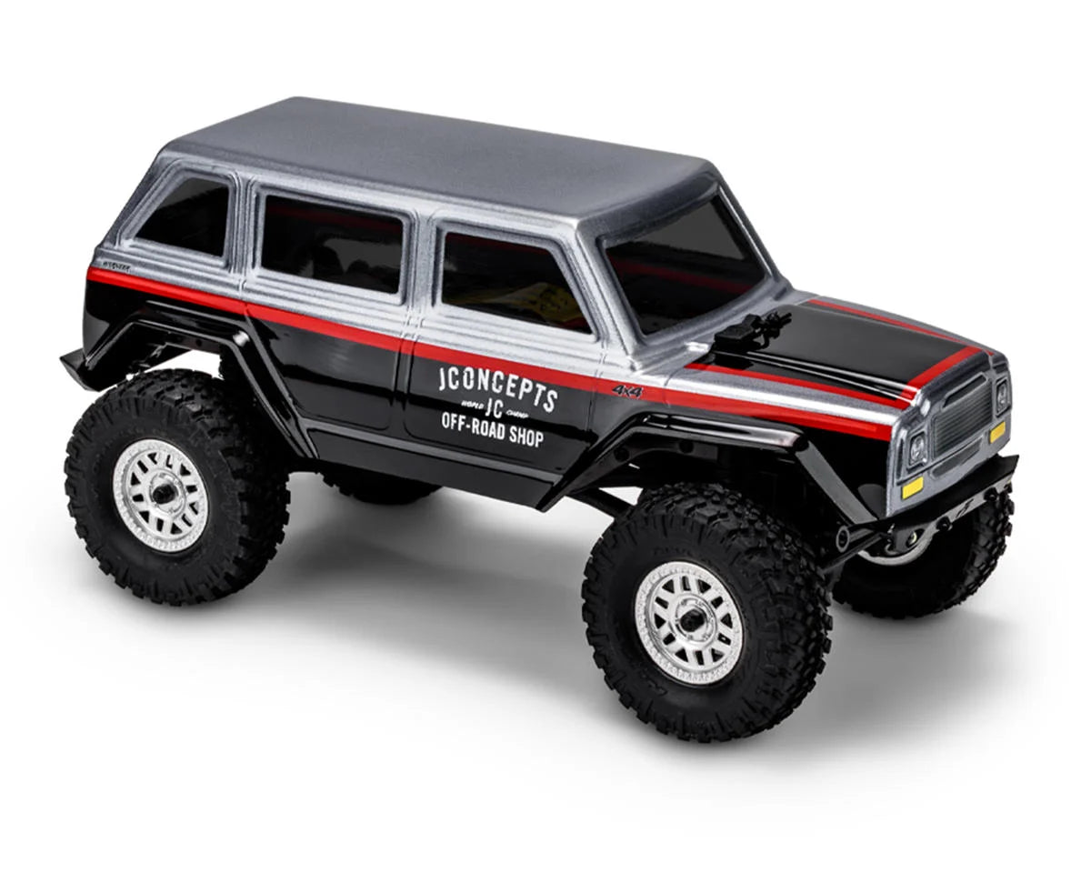 JConcepts Warneer "Tucked" 1/24 Scale Rock Crawler Body (Clear) (5.2" Wheelbase)