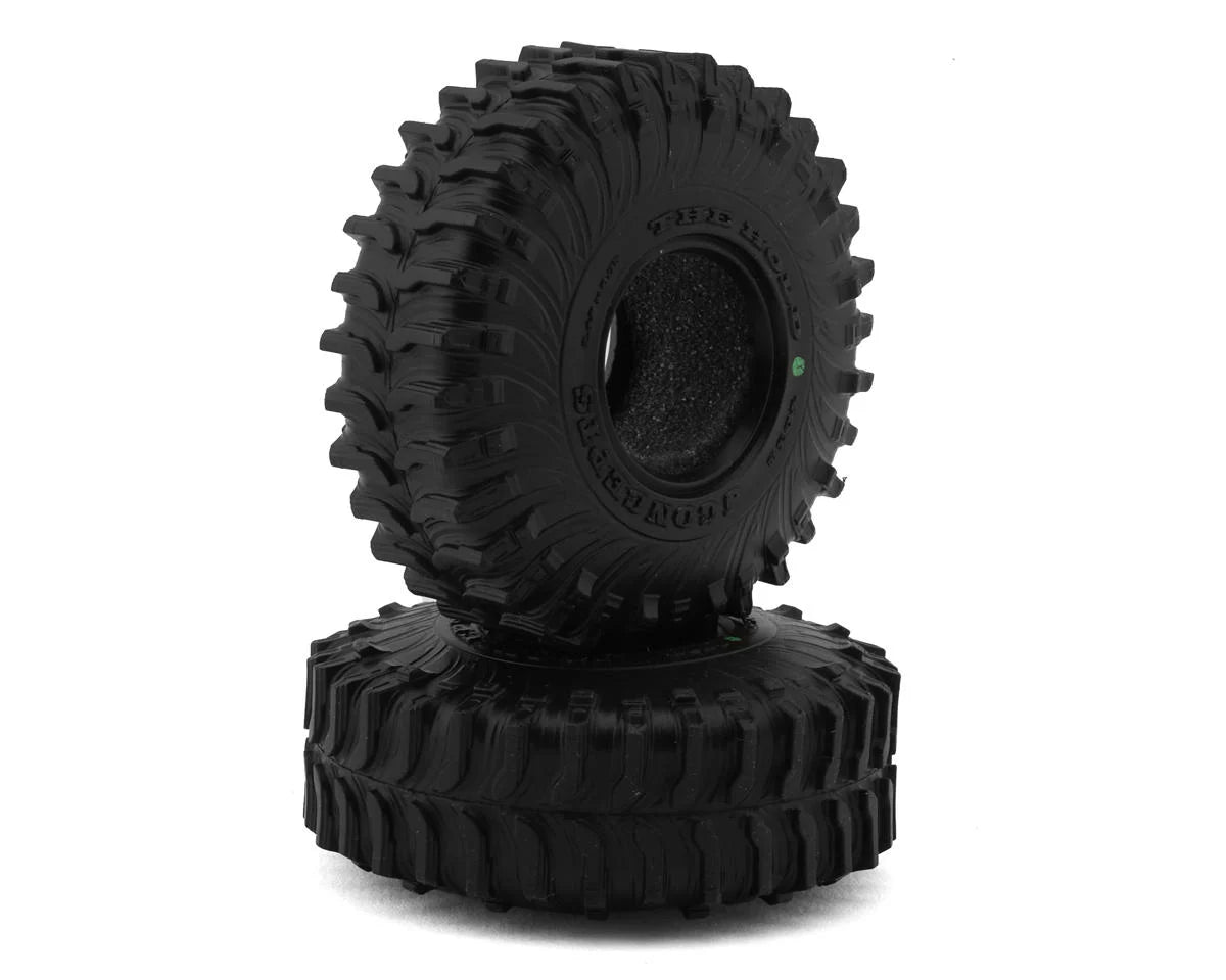JConcepts The Hold 1.0" Micro Crawler Tires (63mm OD) (2) (Green) - - AMain Distributing