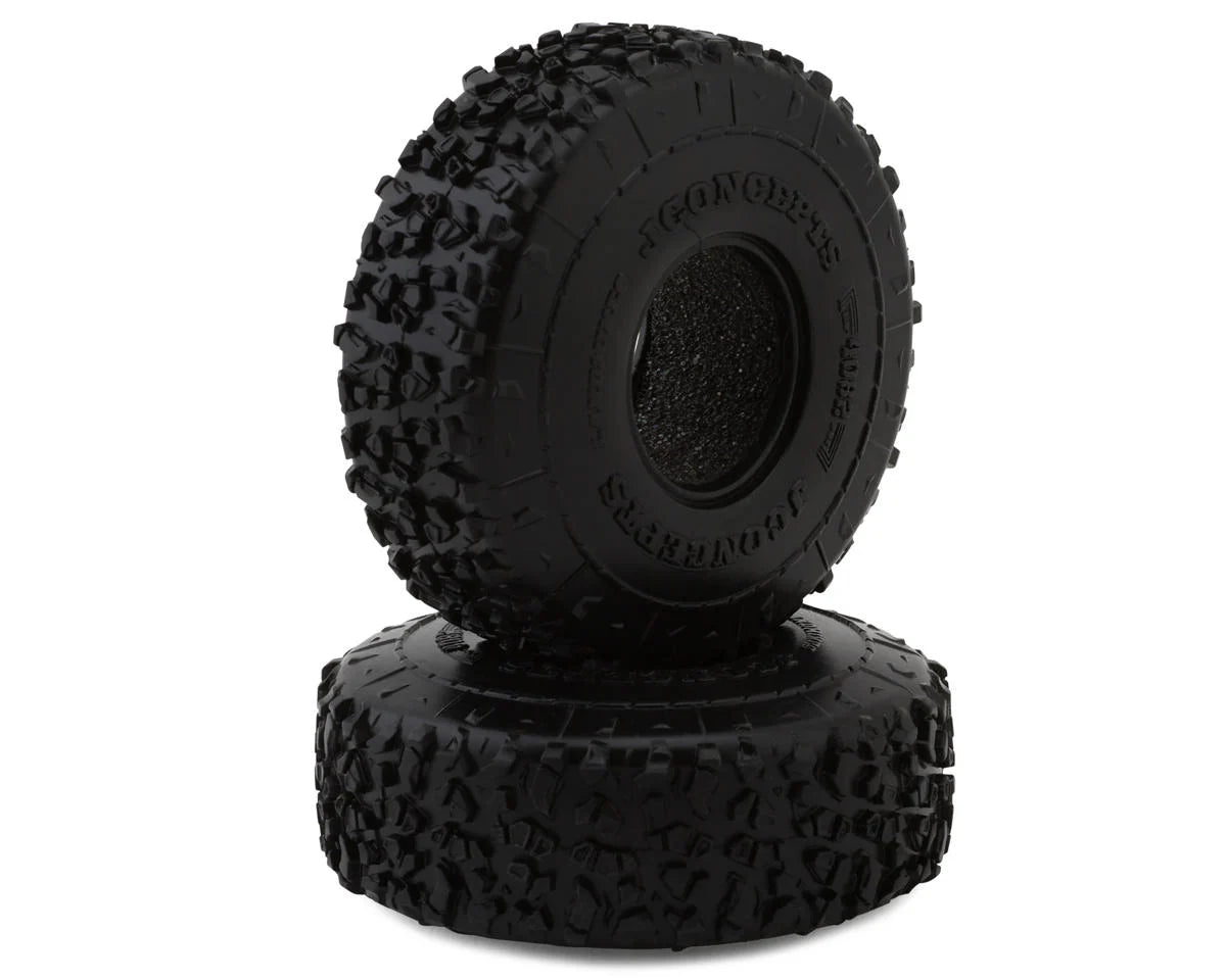 JConcepts Landmines 1.0" Micro Crawler Tires (2) (63mm OD) (Green) - - AMain Distributing