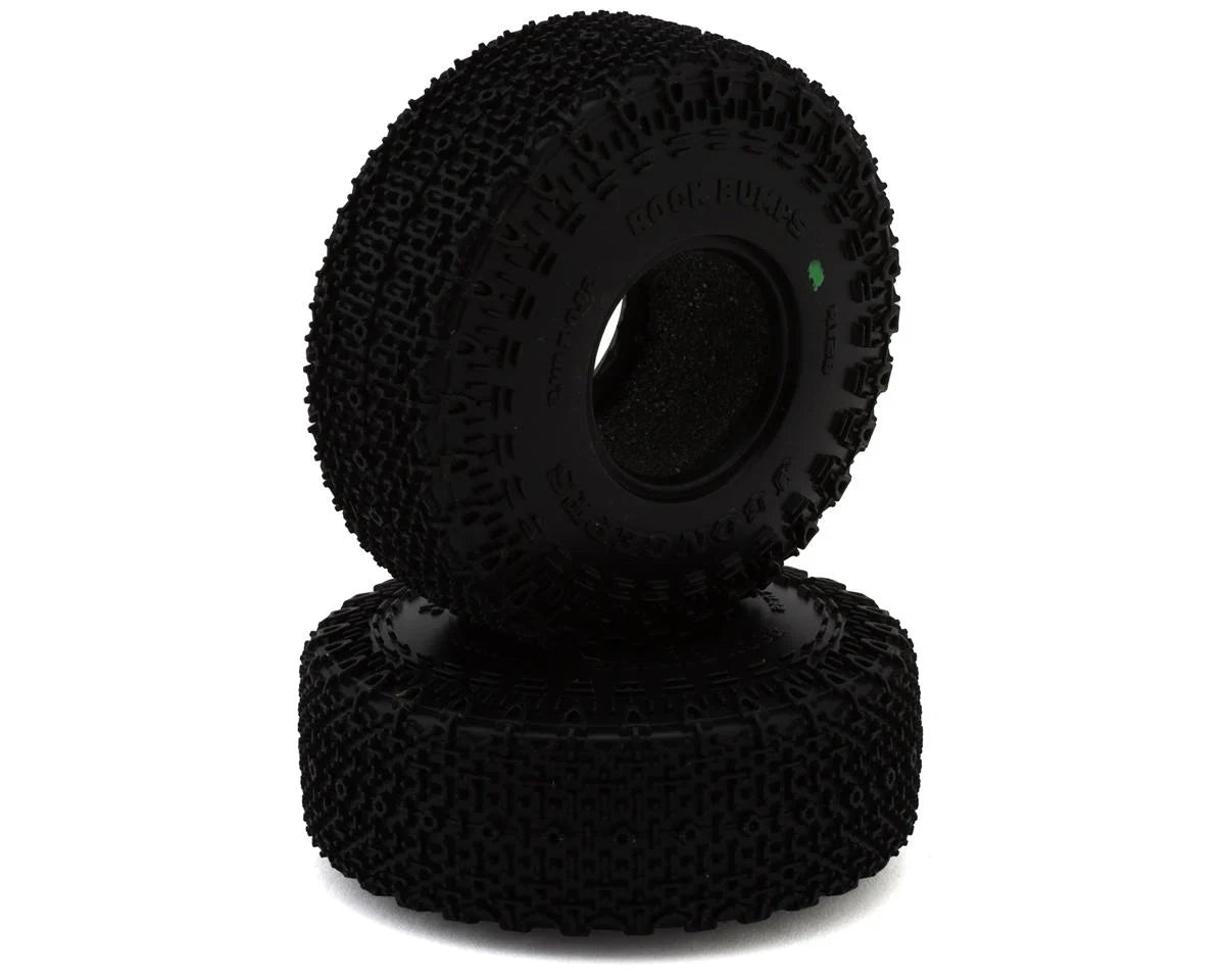 JConcepts Rock Bumps 1.0" Micro Crawler Tires (63mm OD) (2) (Green)