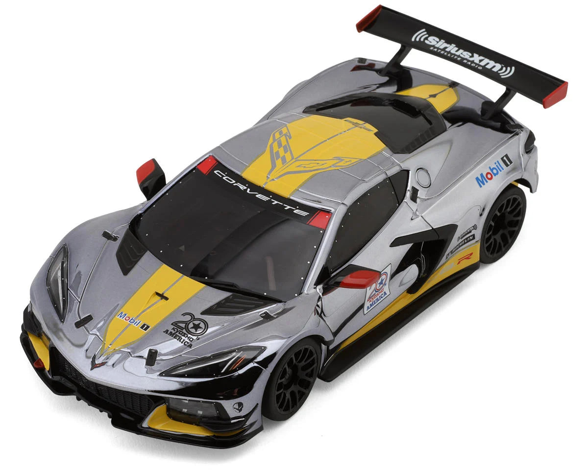 Kyosho MR-04 Mini-Z RWD ReadySet w/Chevrolet® Corvette® C8.R Body (Chrome/Yellow) w/KT-531P 2.4GHz Radio - - Kyosho