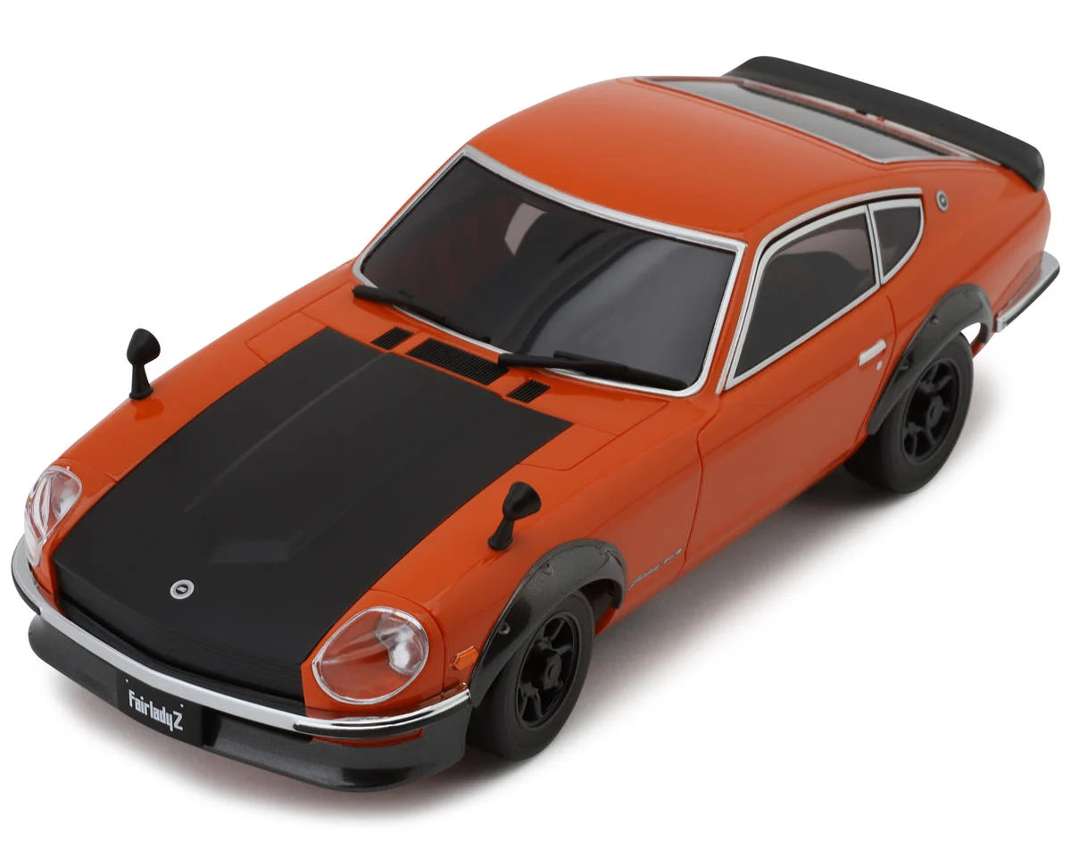 Kyosho MA-020 AWD Mini-Z Sports ReadySet w/Nissan Fairlady 240ZG Body (Orange) w/KT-531P 2.4GHz Radio - - Kyosho
