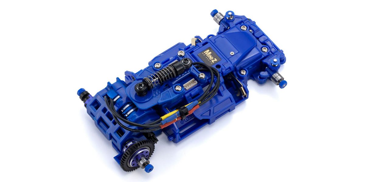 Kyosho MR-03EVO SP Mini-Z N-MM2 Brushless Limited Chassis Set (Blue) (5600kV) - - HRP Distributing, Inc.