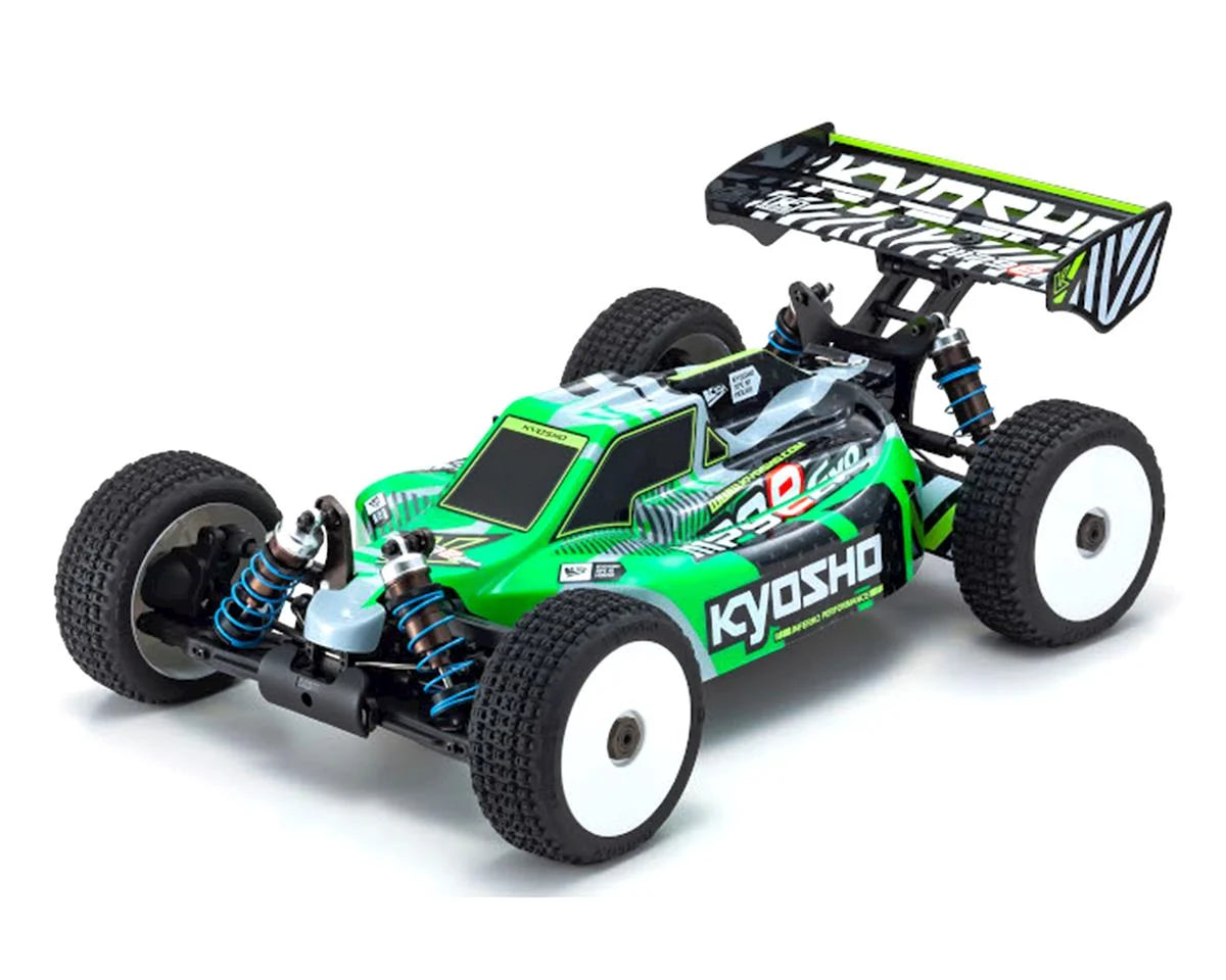 Kyosho Inferno MP9e Evo V2 Readyset 1/8 4WD Brushless Electric Buggy w/2.4GHz Radio - - Kyosho