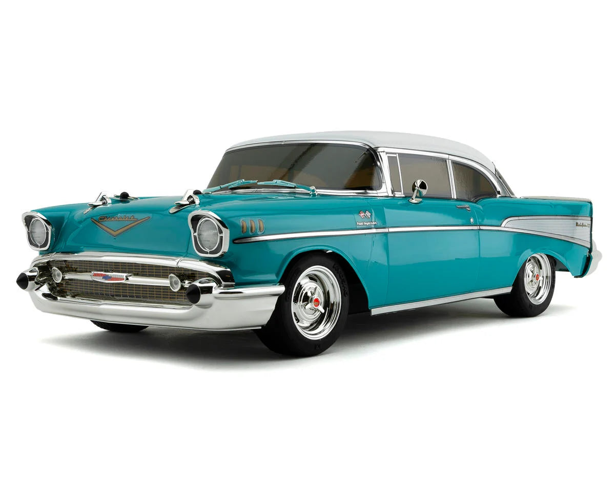 Kyosho EP Fazer Mk2 FZ02L 1957 Chevy Bel Air Coupe ReadySet 1/10 Touring Car (Turquoise) w/Syncro KT-231P+ 2.4GHz Radio - stpatty - Kyosho