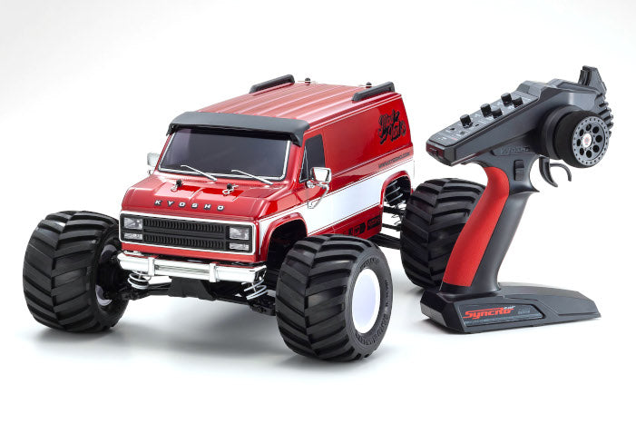Kyosho Fazer Mk2 Mad Van VE 1/10 4WD Readyset Brushless Monster Truck w/2.4GHz Radio - - HRP Distributing, Inc.
