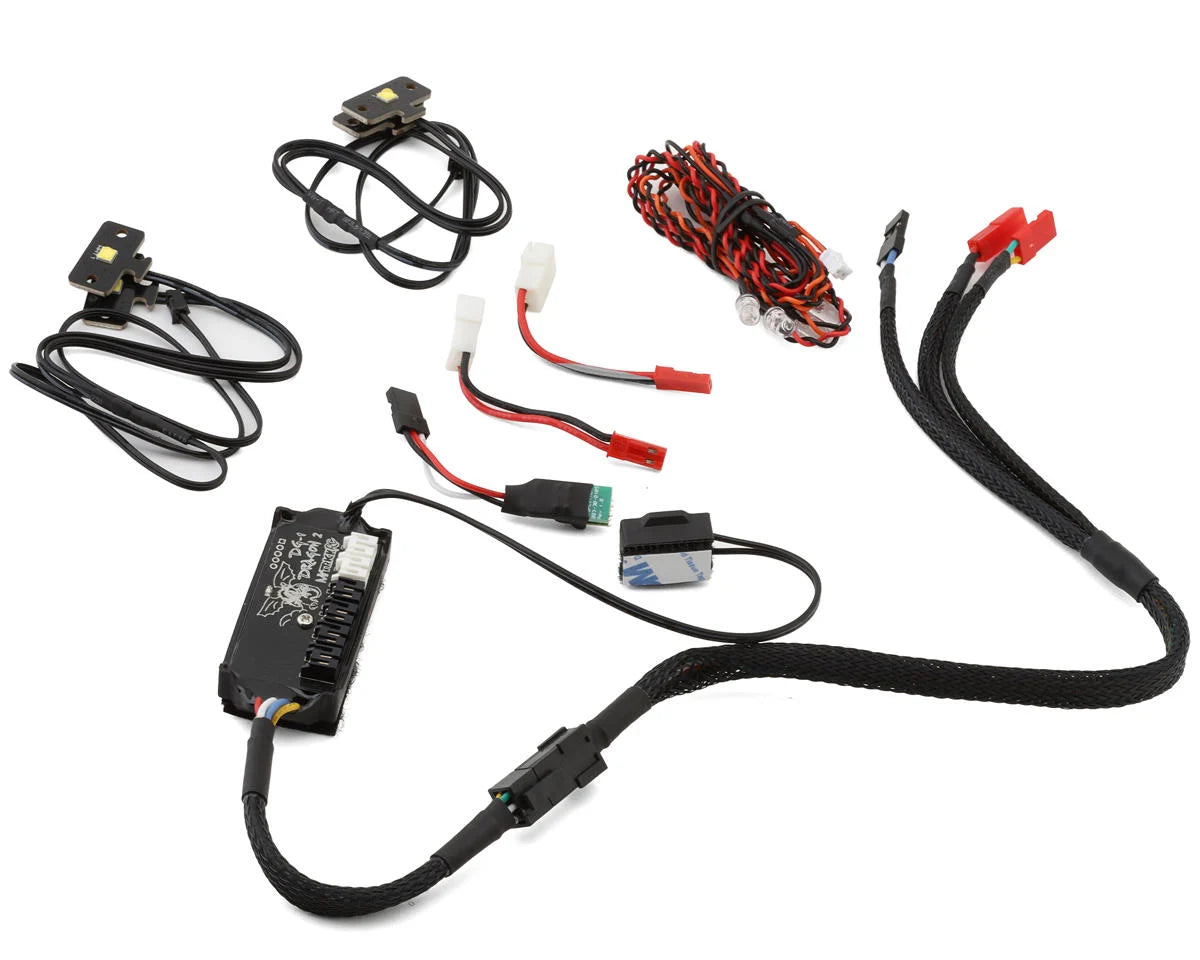 MyTrickRC Axial SCX10 III Jeep CJ-7 Light Kit w/DG-1 Dragon Controller