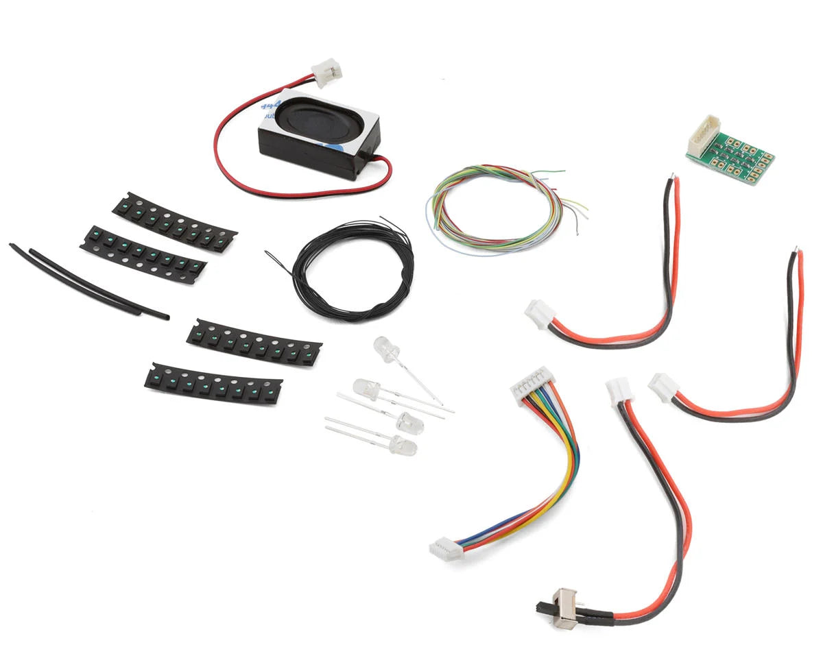 Orlandoo Hunter D4L Radio System w/4 in 1 D401-T ESC/Receiver (Sounds & Lights Controller) - stpatty - AMain Distributing