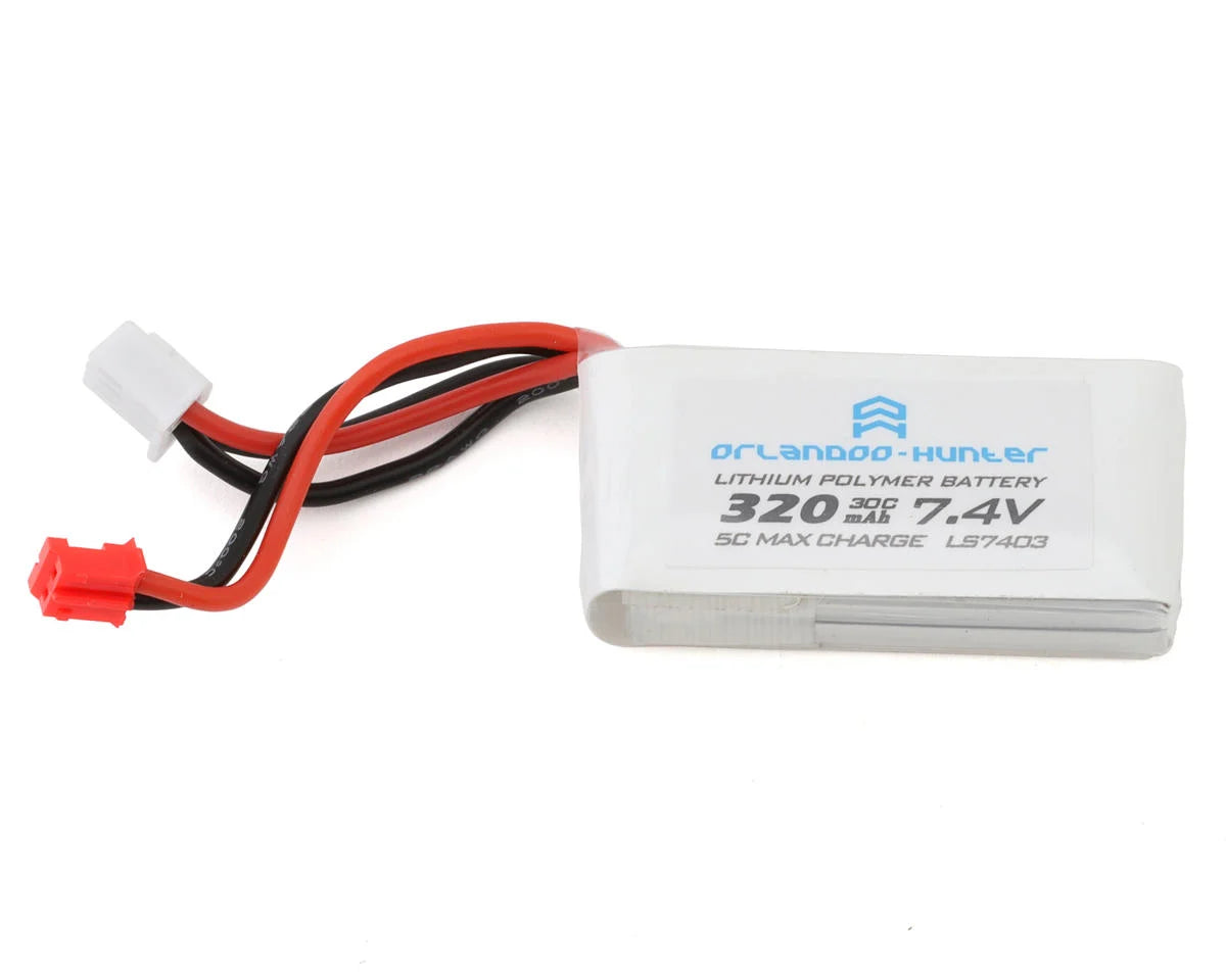 Orlandoo Hunter 2S Lipo Battery w/PH2.0 Connector (7.4V/320mAh) - - AMain Distributing